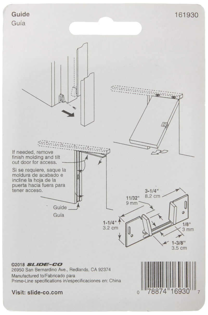 Slide-Co 161930 Universal Design Pocket Door Jamb Guide For 1-3/8-Inch Thick Doors - Image 3
