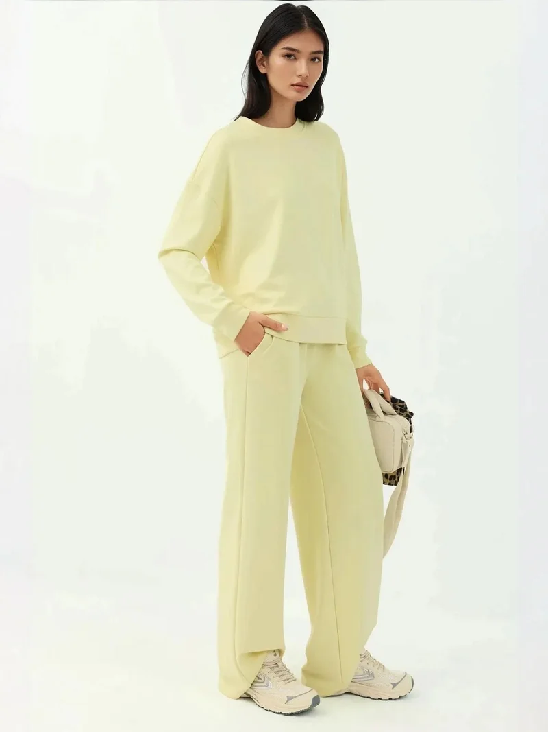 HICCUP Modal Touch Basic Sweatshirt