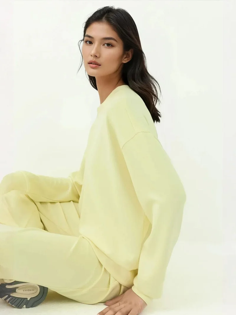 HICCUP Modal Touch Basic Sweatshirt