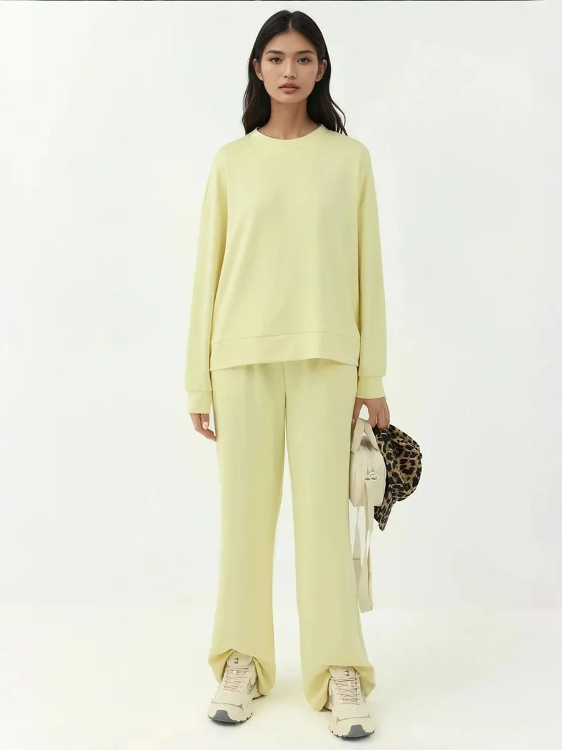 HICCUP Modal Touch Basic Sweatshirt