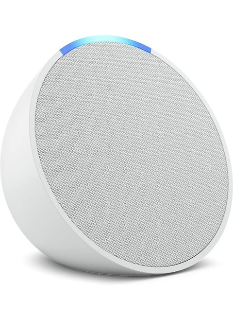 مكبر صوت ذكي Echo Pop كامل الصوت مزود بتقنية Wi-Fi وBluetooth مع صوت للتحكم في الأجهزة المنزلية الذكية