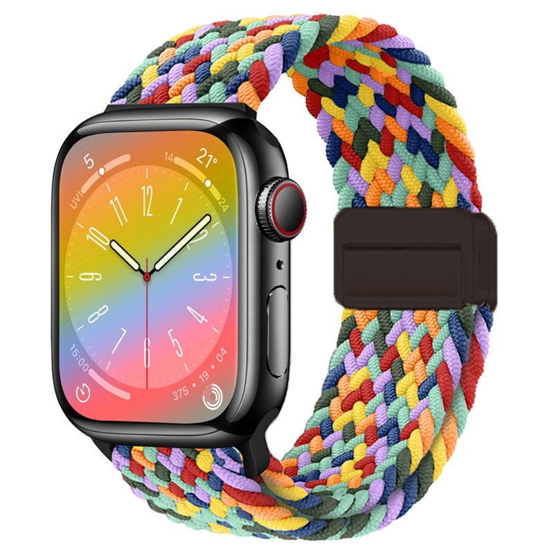 erorex For  Apple Watch Series 4 40Mm Nylon Woven Magnetic Fold Buckle Watch Band(W Seven Colors) - Image 1