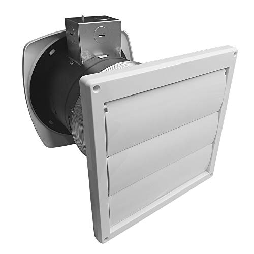 BV Ventilation Exhaust Fan for Home, Through-The-Wall Utility Fan, 70 CFM, 4.0 Sones, 6 inch - Image 2