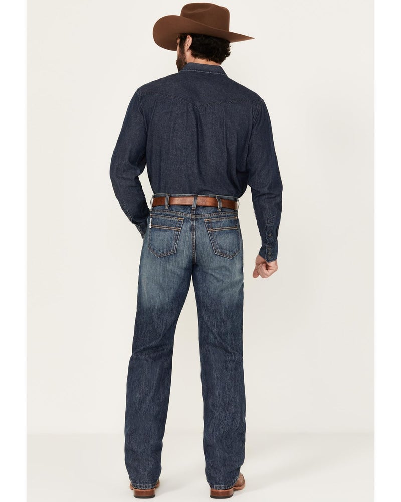 Cinch Men's White Label Relaxed Fit Jean, Dark Wash, 35W x 34L - Image 3