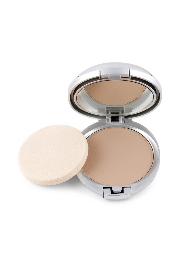 آيجلس ديرما كريم أساس معدني طبيعي للمكياج، بودرة مضغوطة نباتية ذات تغطية كاملة وصحية. صنع في الولايات المتحدة الأمريكية (بيج عاري) - Image 1