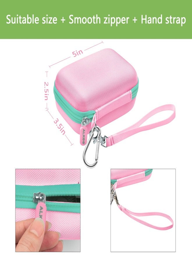 ALKOO Carrying Case Compatible with JBL Go 4 - Portable Bluetooth Speaker Box Pro Sound, Also for Go 3/Go3 Eco/Go2 Waterproof Mini Wireless Speakers - Case Only (Pink) - Image 3