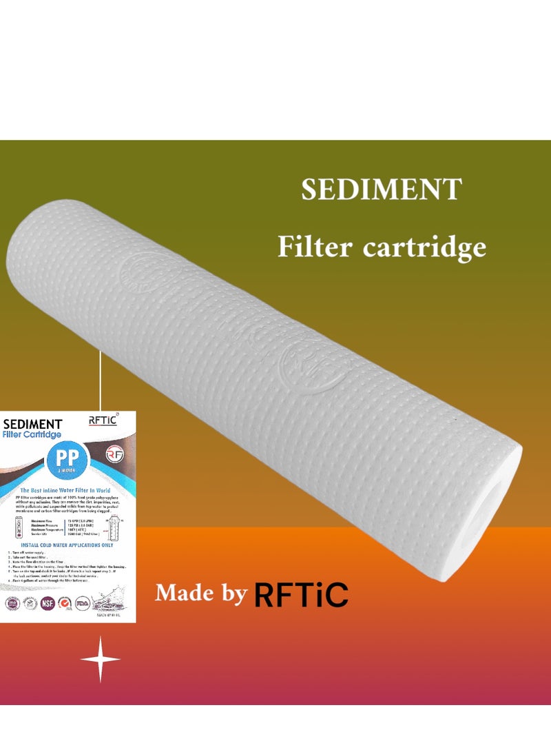 Rftic Sediment Filter Cartridge (first Stage) 4 pieces - PP5 Micron - Image 5