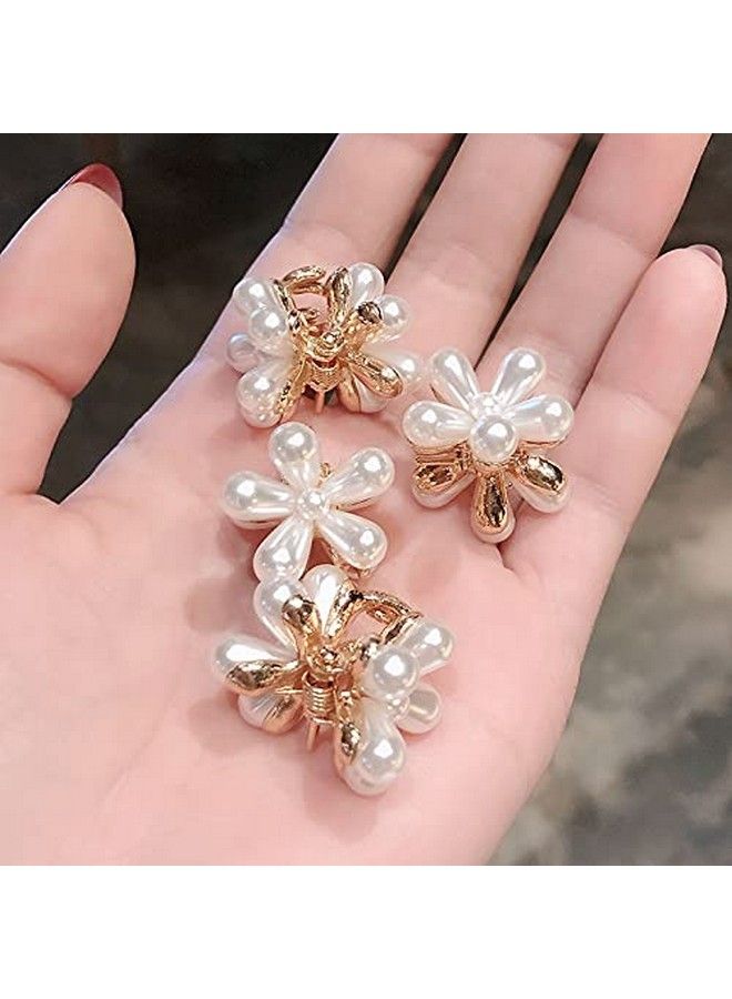 HOMEMATES 6 Piece Korean Style Pearl Hair Clips Large Hair Clips Pins Barrette Hair For Women Girls Fashion Hair Accessories Hair Accessories Set Pin(1) (Style 3) - Image 3