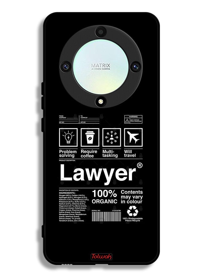 Tolwak Honor X9a Protective Case Cover Lawyer Sticker - Image 1