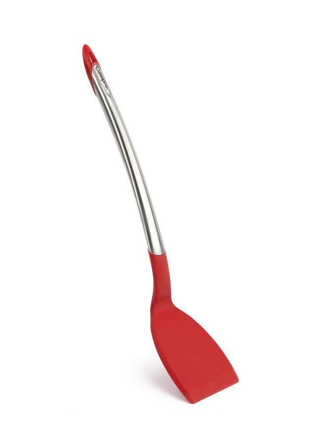 Cuisipro Silicone Turner, 12.5-Inch, Red - Image 1