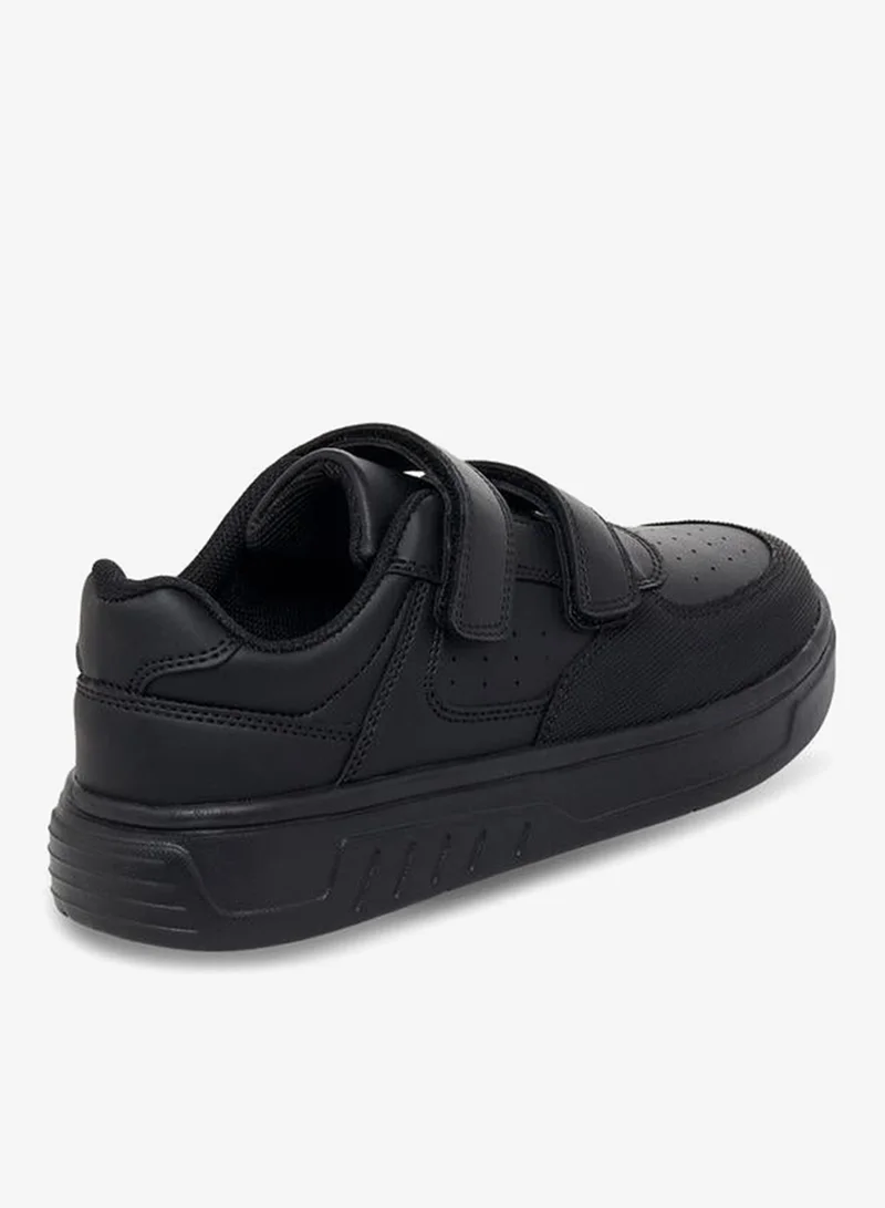 LBL By Shoexpress BLACK Boys Hook & Loop School Shoes for Men | Best Price UAE