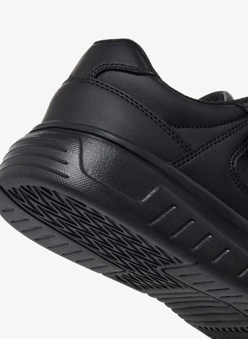 LBL By Shoexpress BLACK Boys Hook & Loop School Shoes for Men | Best Price UAE
