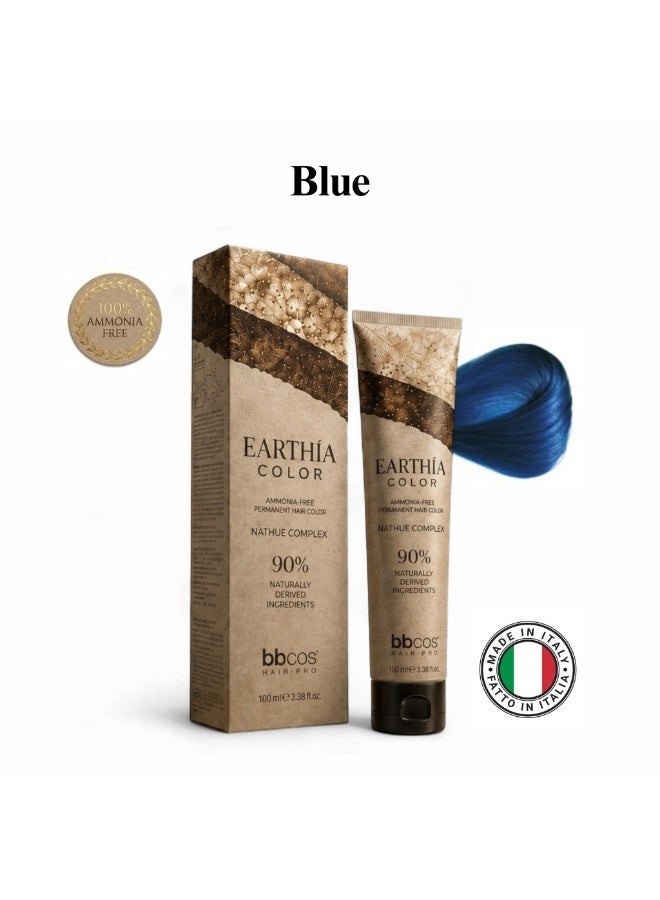 bbcos Earthia Hair Color 100ml Blue - Image 1
