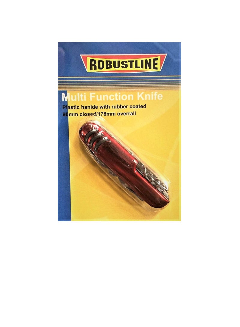 ROBUSTLINE 11-in-1 Multifunction Swiss Knife Multi Tool Travelling Knife - Image 3