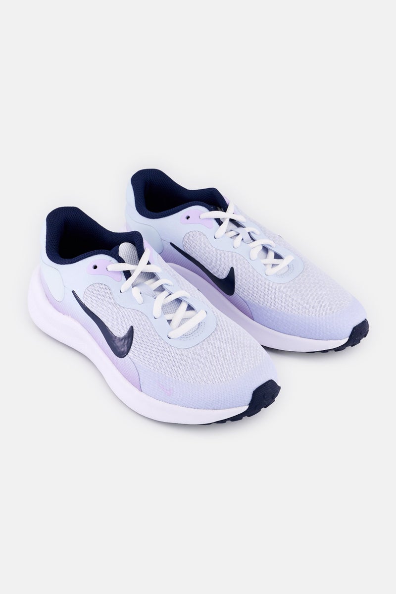 Nike Kids Girl Revolution 7 Lace Up Outdoor Shoes, Multicolor  - Image 1
