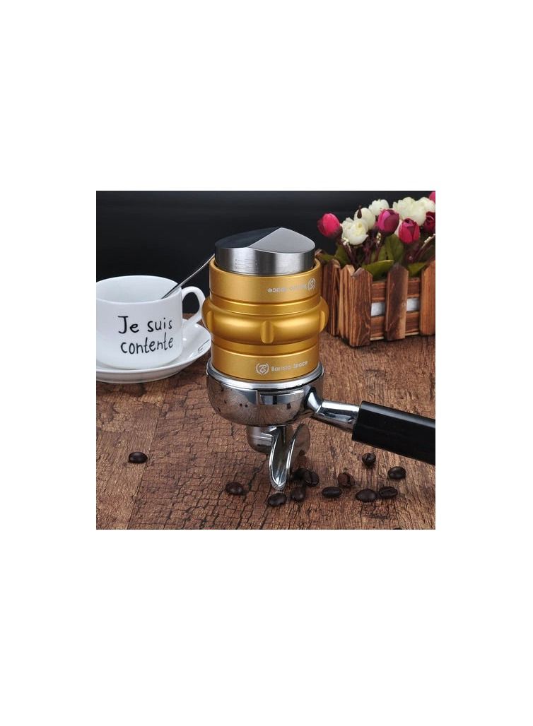 Barista Space أداة توزيع القهوة 2 في 1 مقاس 58 مم من باريستا سبيس - ذهبية - Image 3