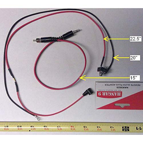 Hangar 9 Remote Glow Plug Adapter with Starter Adapter HAN3025 Air Field Equip & Electronics - Image 2