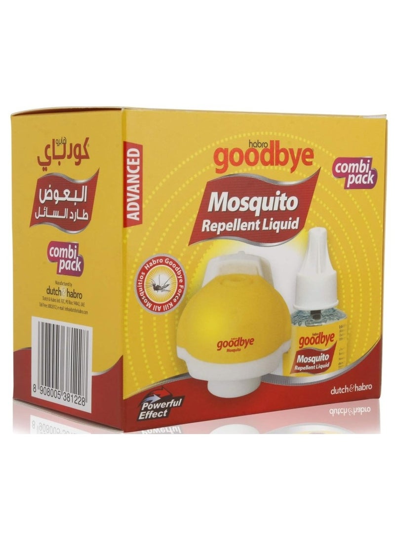 جودباي سائل طارد البعوض هابرو جودباي، 45 مل - مفتاح تشغيل فردي - Image 1