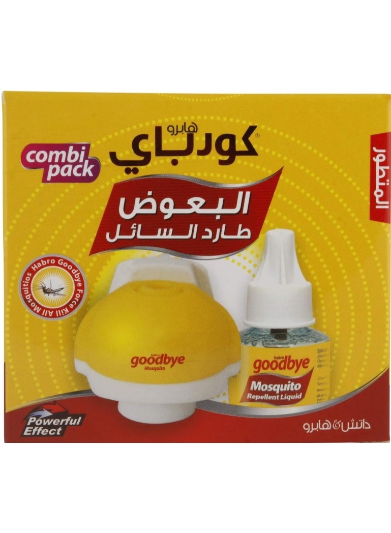 جودباي سائل طارد البعوض هابرو جودباي، 45 مل - مفتاح تشغيل فردي - Image 2