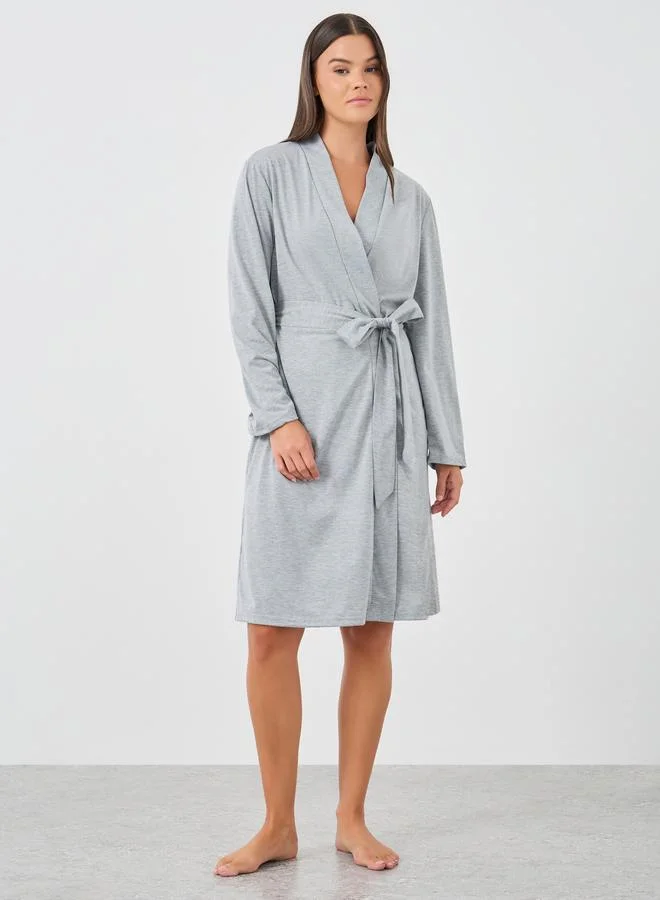 Styli Styli Melange Broad Edge Robe
