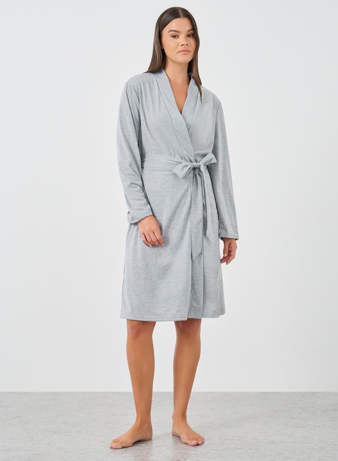 Styli Melange Broad Edge Robe - Image 2