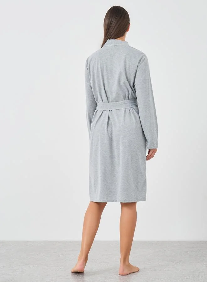 Styli Styli Melange Broad Edge Robe