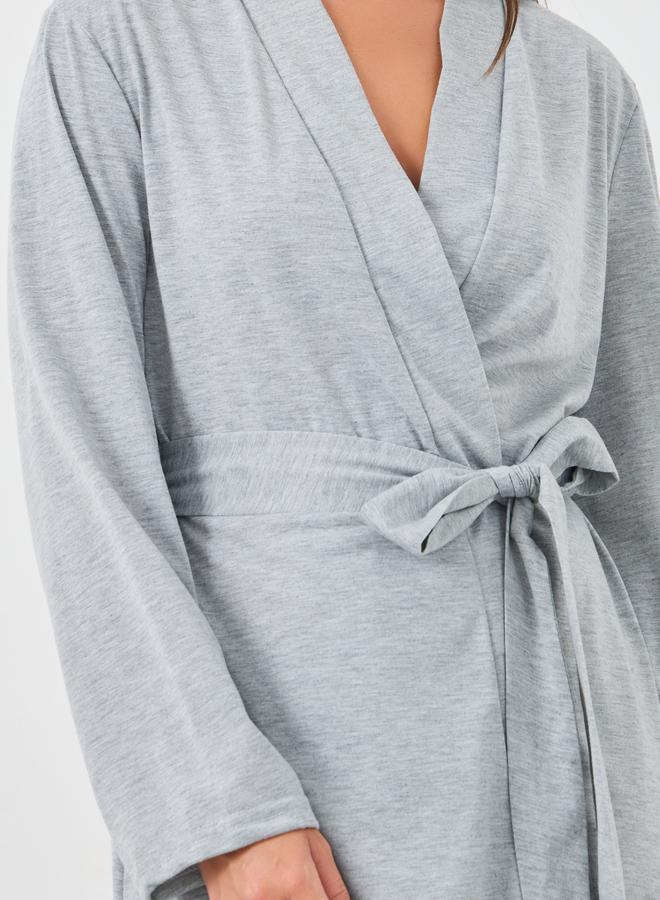 Styli Melange Broad Edge Robe - Image 3