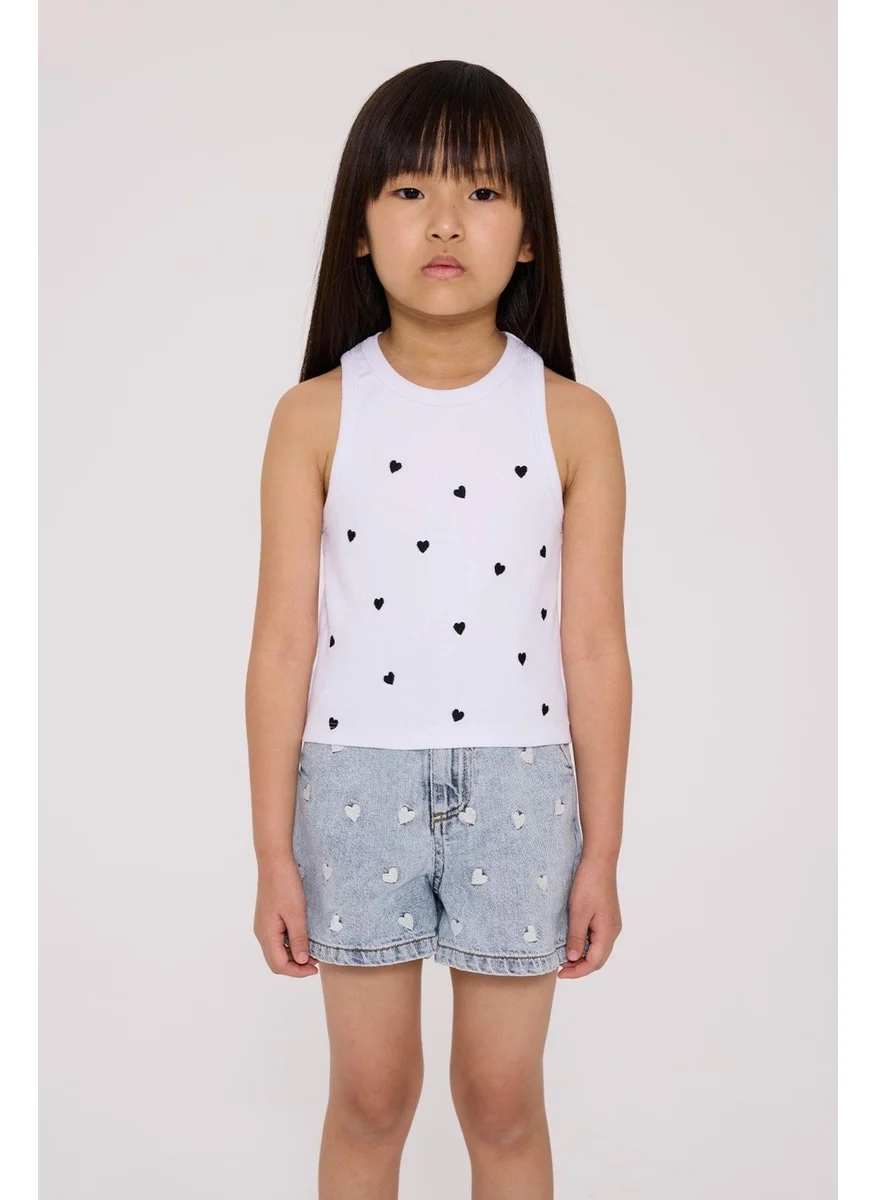 TYESS Bg Store Girl White T-shirt