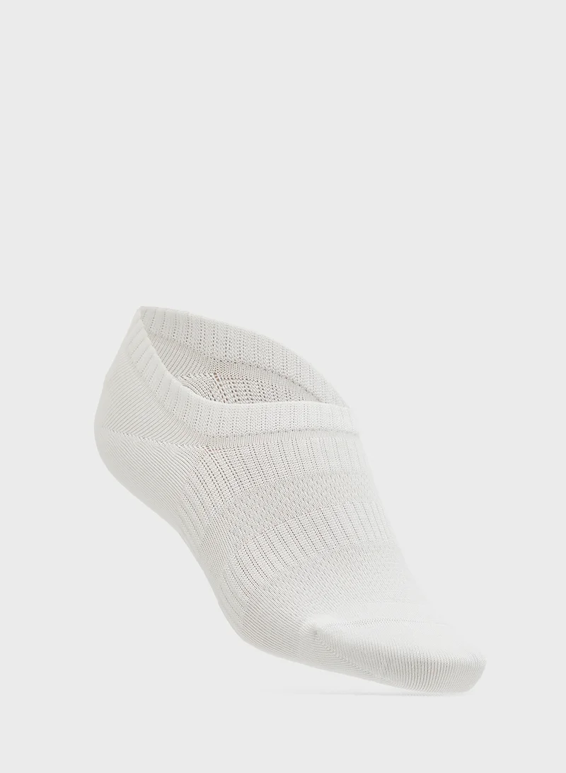 جينجر 3PK Cotton No Show Trainer Liners