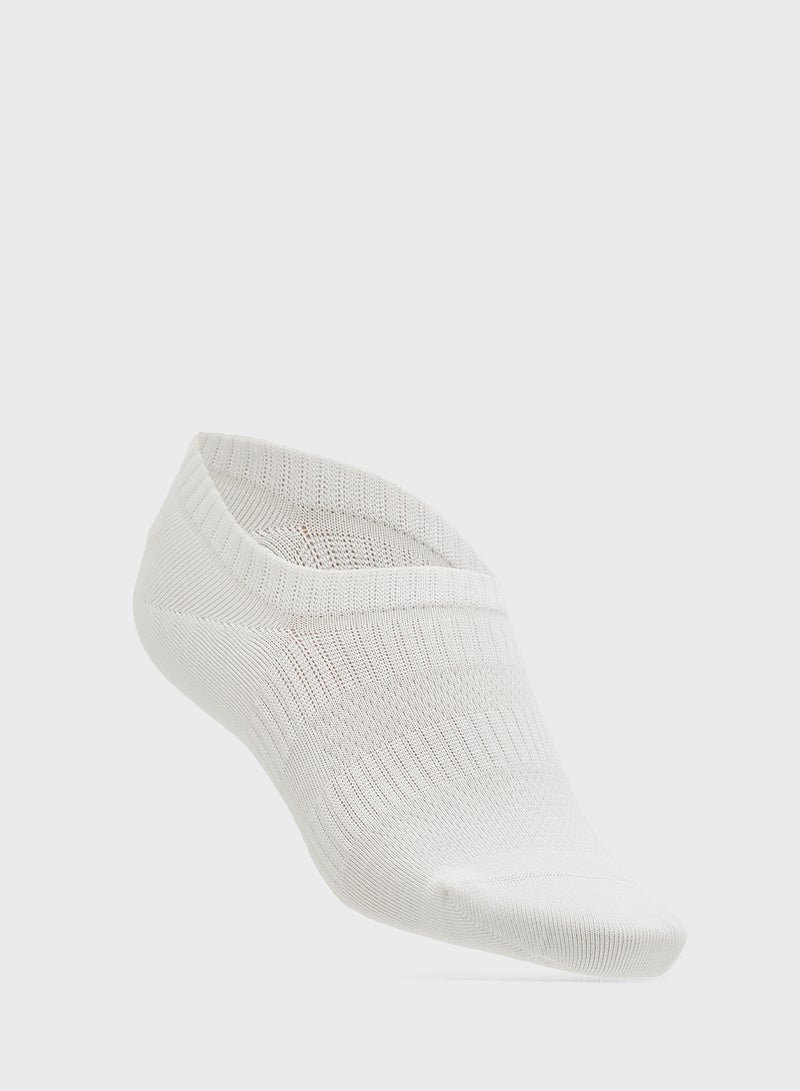 Ginger 3PK Cotton No Show Trainer Liners - Image 2