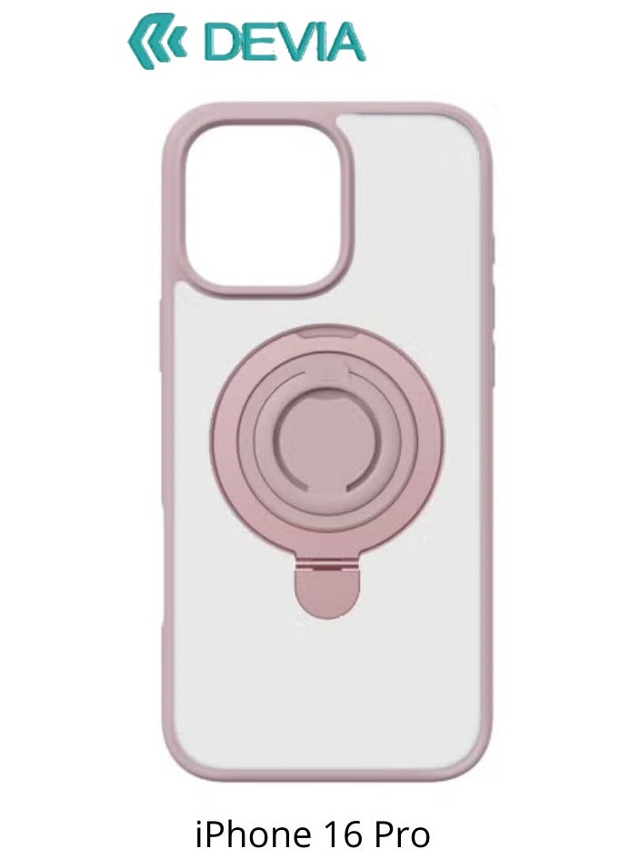 ديفيا كفر ايفون 16 برو ماجسيف ودعم الشحن اللاسلكي مع حماية 360 درجة 【 جراب حماية ايفون 16 برو 】 مع حامل تتميز بتصميم أنيق وعصري يجمع بين الأناقة و الجوده - Image 1