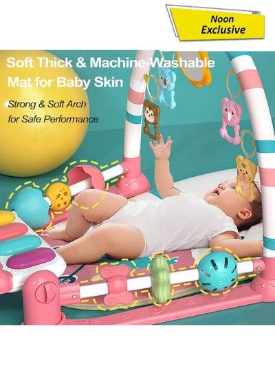 COGNIKIDS Baby Piano Kick Play Mat With Lights & Music | Extra