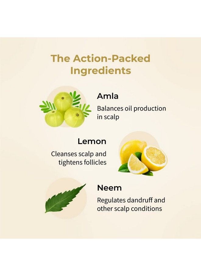 Vedix Ayurvedic Hair Mask For Hair Growth Customized Niktha Vitc Oil Balance Hair Mask For Oily Hair With Amla + Lemon + Neem 200Gm  - Image 4