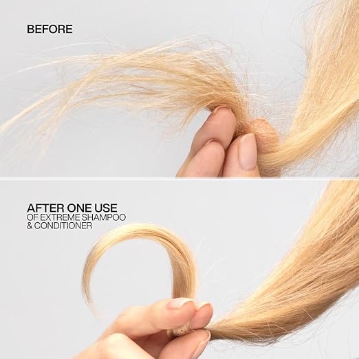 REDKEN Shampoo For Damaged Hair Repairs Strength Builds Resilience Extreme - Image 5