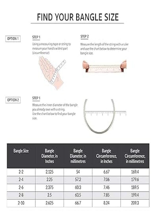 BANGLESKART Arcylic Ruby Rani Bridal Bangles Set for Women, Set of 2 light Normal Use Fabulous Design Build Quality Beautifully Made Chura Bangle Set for Girls Ruby Rani (L(28)) - Image 3