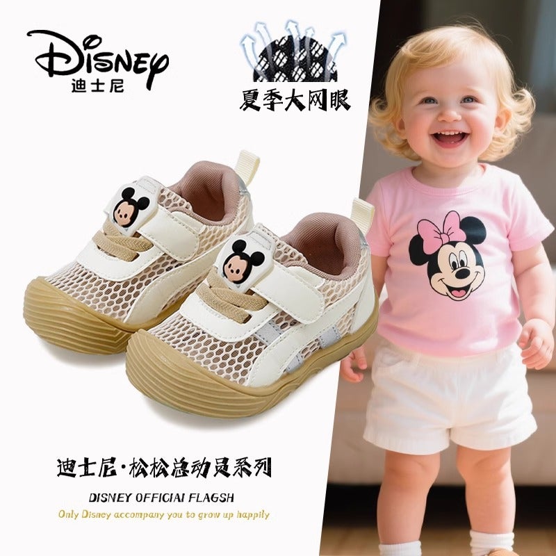 Disney Baby Toddler Shoes Summer Sandals Mesh Breathable Children'S Mesh Shoes 0-3 Years Old Girls Baby Shoes - Image 2