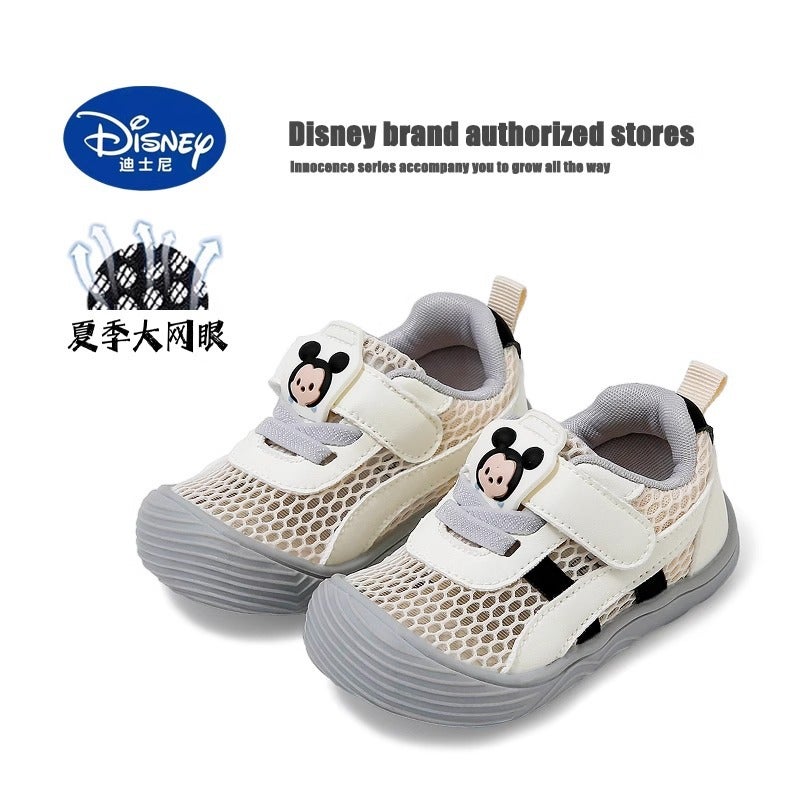 Disney Baby Toddler Shoes Summer Sandals Mesh Breathable Children'S Mesh Shoes 0-3 Years Old Girls Baby Shoes - Image 1