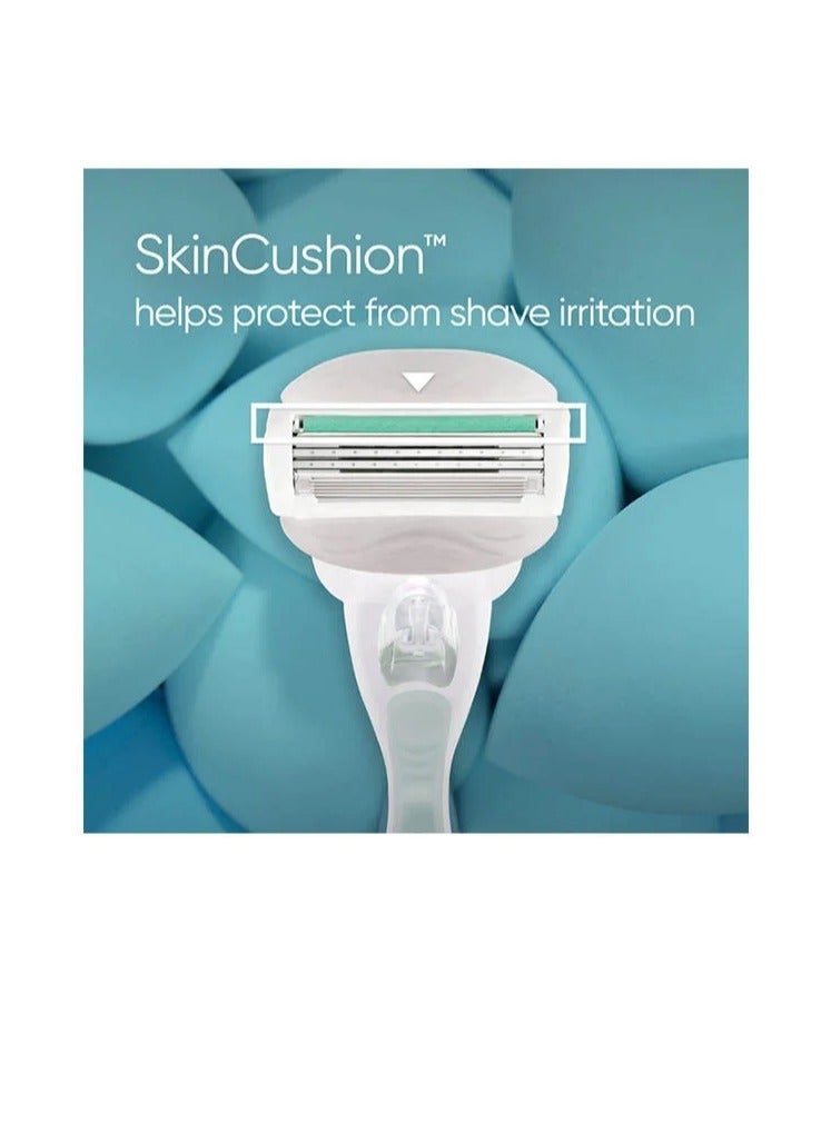 فينوس كومفورت جلايد شفرات الحلاقة النسائية الحساسة مع شفرات جل 3 قطع - Image 5