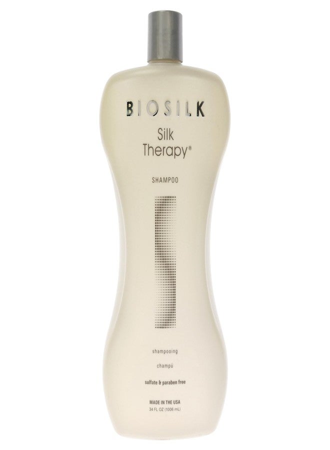Biosilk Silk Therapy Shampoo for Unisex, 34 Ounce - Image 1