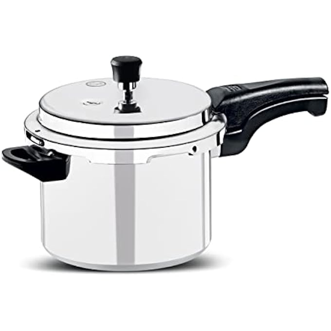 هومواي قدر ضغط هندي سعة 5 لتر مزود بقاعدة حثية