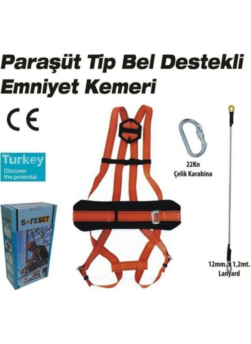 SAFETY S Y Parachute Type Waist Support Belt Safeset Sfp-1  - Image 2