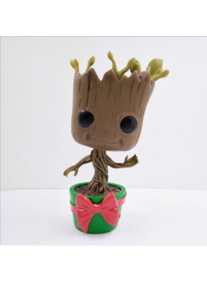 نيبمينينت دمية برأس كبير هزاز بتصميم شخصية هوليداي دانسينج جروت من فيلم "Guardians of The Galaxy" - Image 2