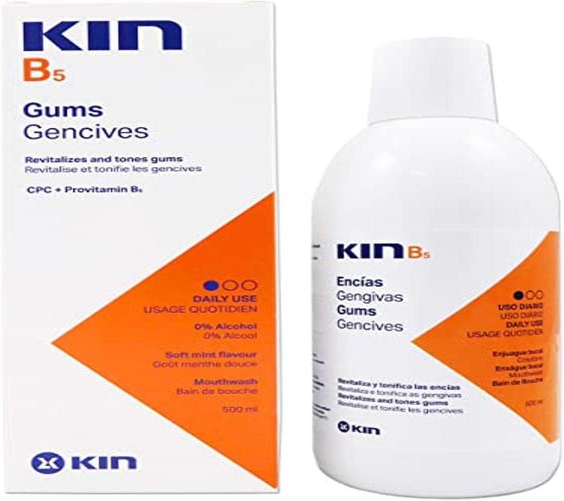 KIN B5 Mouthwash for Gum Care - 500ml