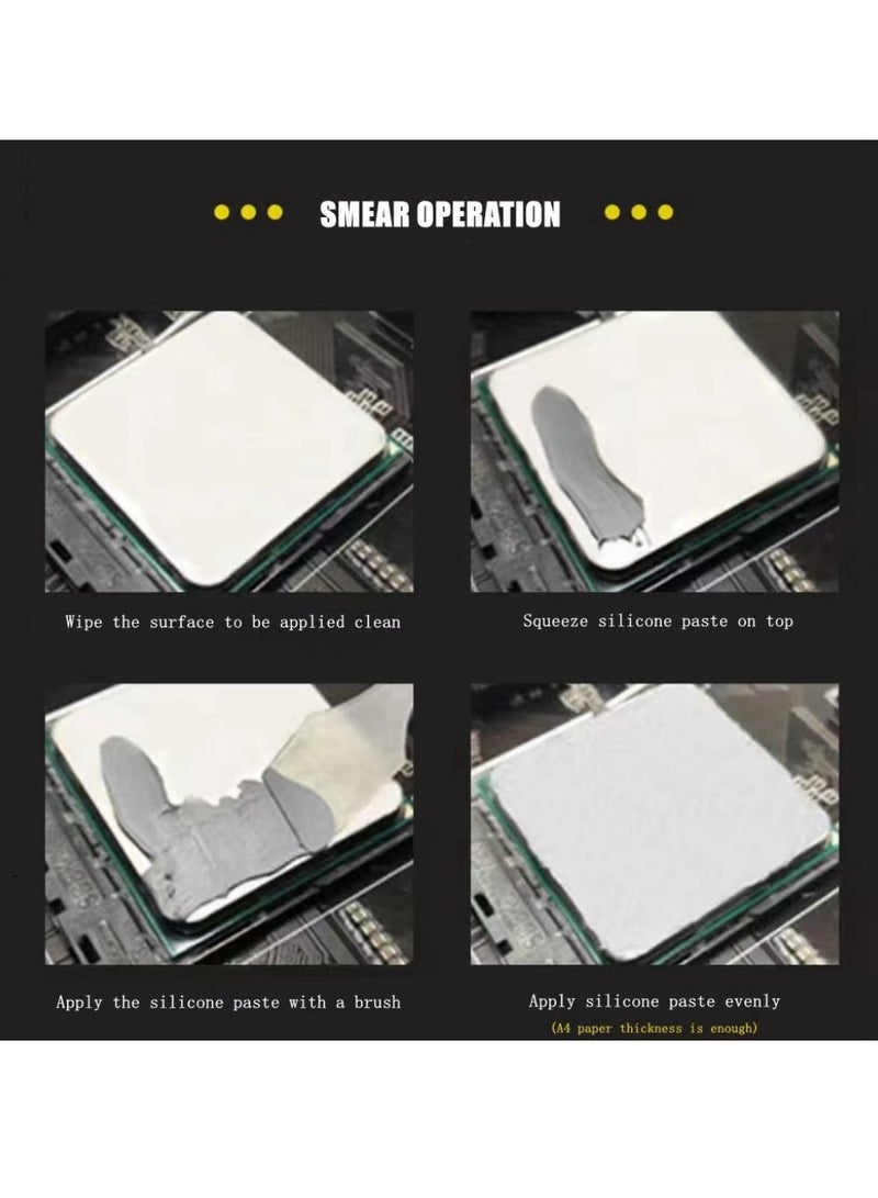 The Ultimate Performance Thermal Paste For CPUs Consoles Graphics Cards Laptops With Very High Thermal Conductivity Long-lasting Safe To Apply Non-Conductive - Image 5