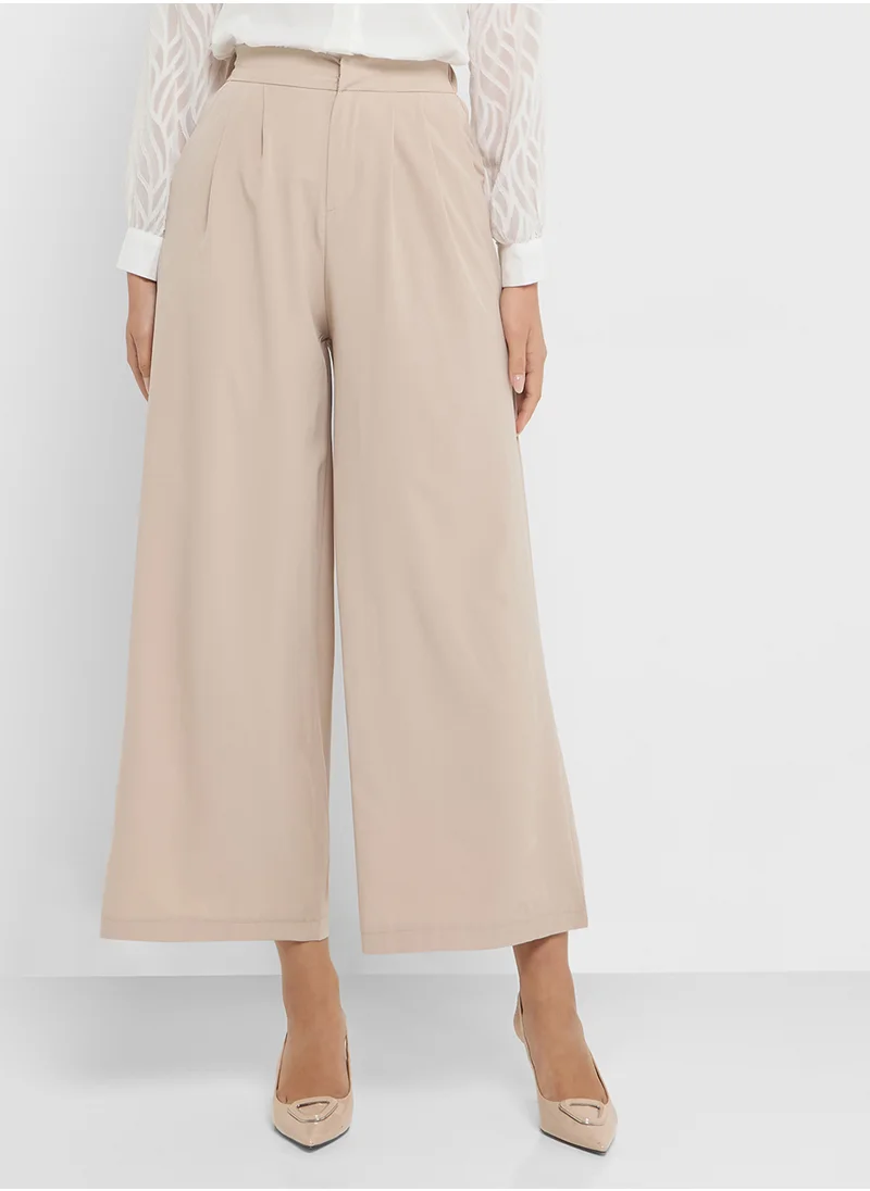 ايلا High Waisted Wide Leg Pants