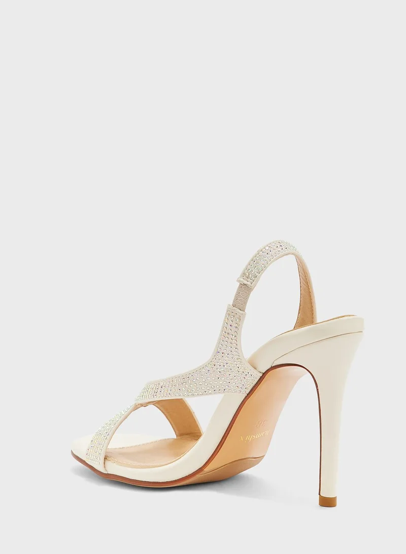 Namshi x Diamante Slingback Sandal