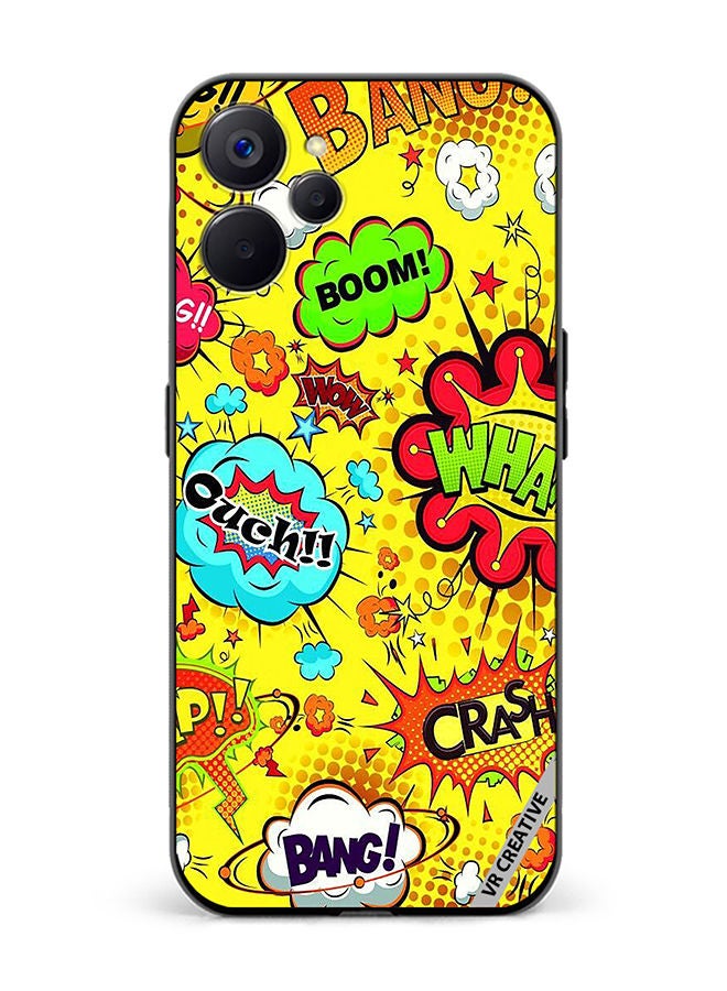VR CREATIVE Protective Case Cover For Realme 10 5G Multiple Stickers Design Multicolour - Image 1