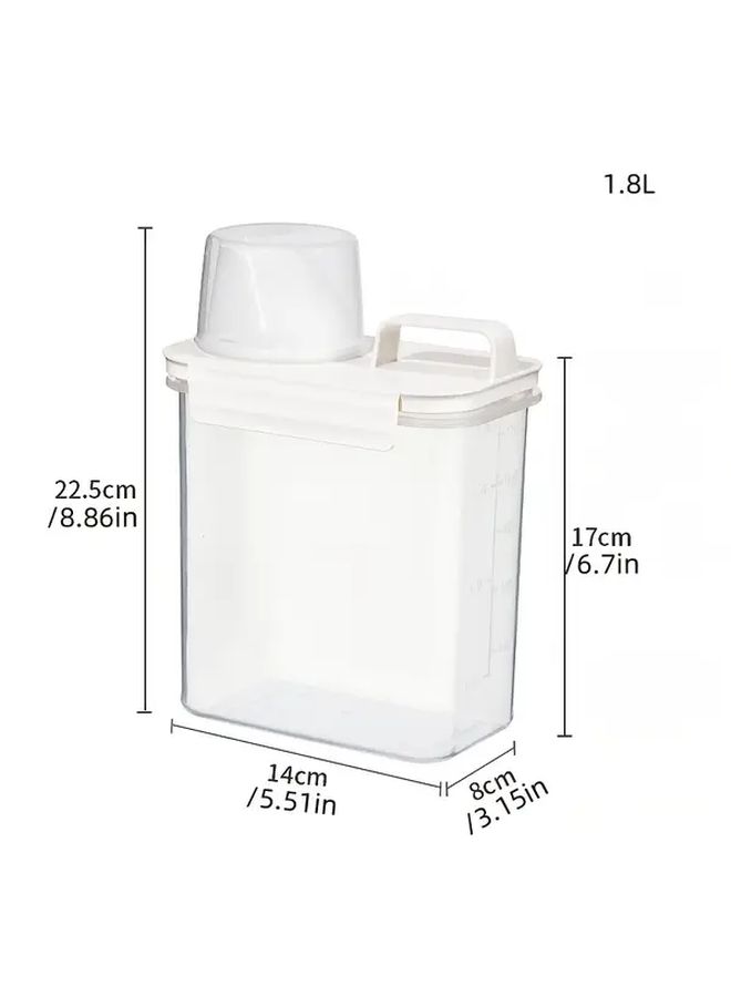 Green 84.54oz Laundry Detergent Dispenser with Transparent Container - Image 2