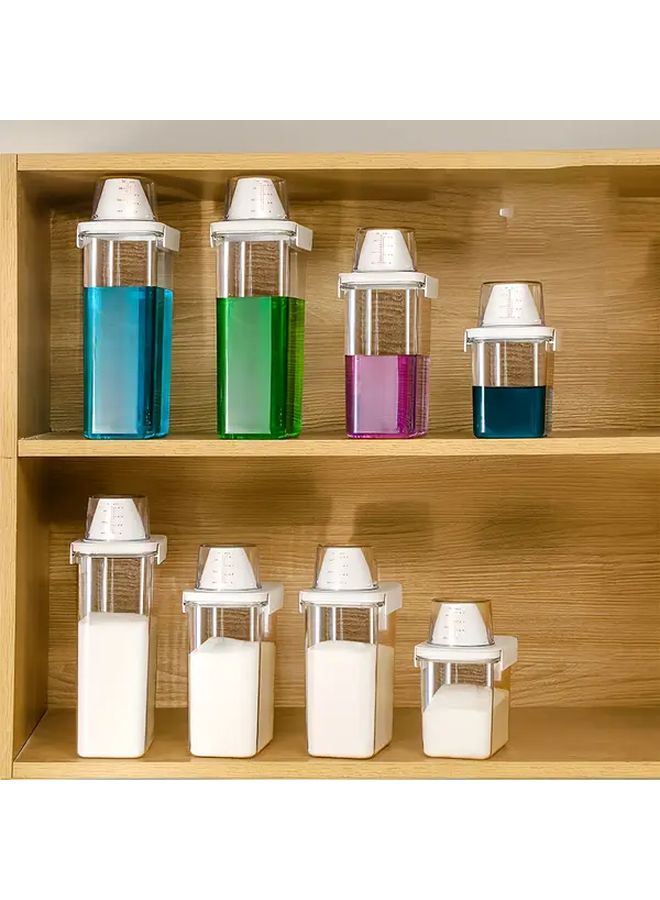 Green 84.54oz Laundry Detergent Dispenser with Transparent Container - Image 4