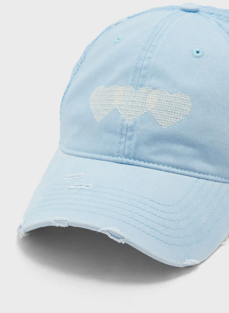 Aerie Distressed Baseball Hat